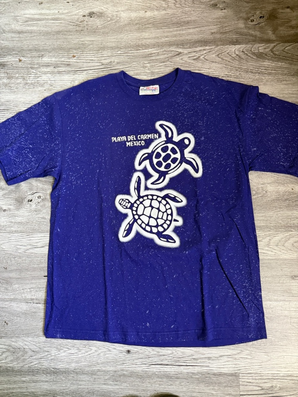 Playa Del Carmen Mexico Turtle Graphic Tee